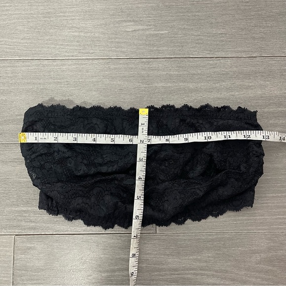 Cosabella Flirtie Bandeau Bra Top in Black Lace Strapless Size S - Picture 12 of 12